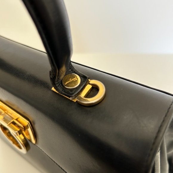 Salvatore Ferragamo Vintage Iconic Top Handle Handbag - Picture 4 of 10